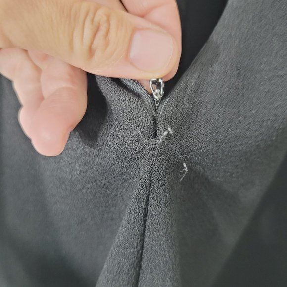 Romeo & Juliet Couture Dressy Romper One Piece Jumper Black Sweetheart Neck S - Picture 8 of 14